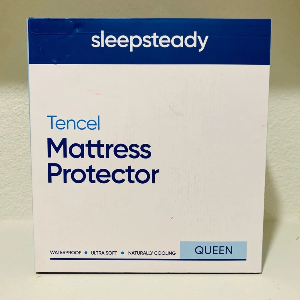 Tencel Mattress Protector Waterproof, Ultra Soft, Naturally Cooling & Breathable